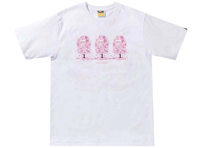 BAPE Sakura Tee White