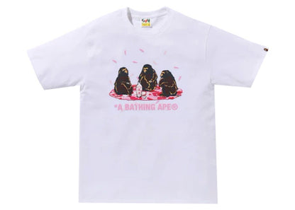 BAPE Sakura Viewing Tee White
