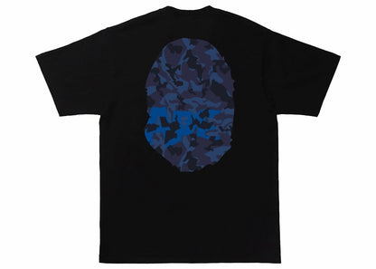 BAPE Sand Camo Big Ape Head Tee Black/Navy