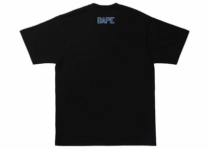 BAPE Sand Camo Half Ape Head Tee Black/Navy
