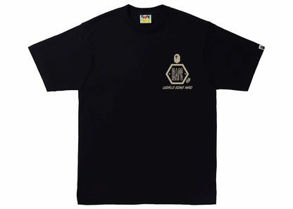 BAPE Sand Camo Mad Face Tee Black/Beige