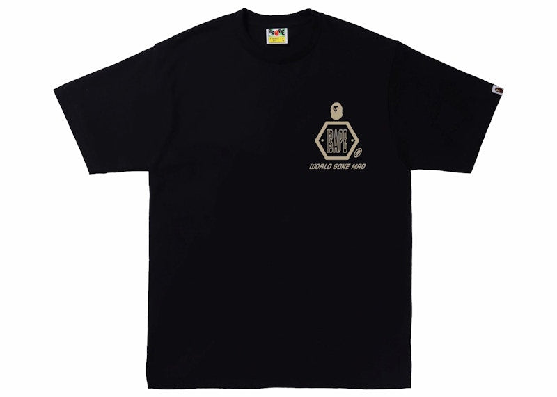 BAPE Sand Camo Mad Face Tee Black/Beige