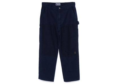 BAPE Sashiko Painter Apron Pants Indigo