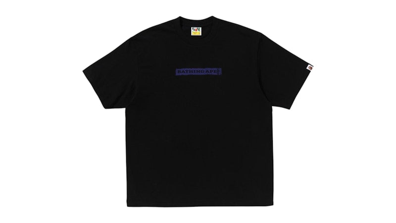 BAPE Screen Print Stencil Logo Relaxed Fit Tee (SS25) Black