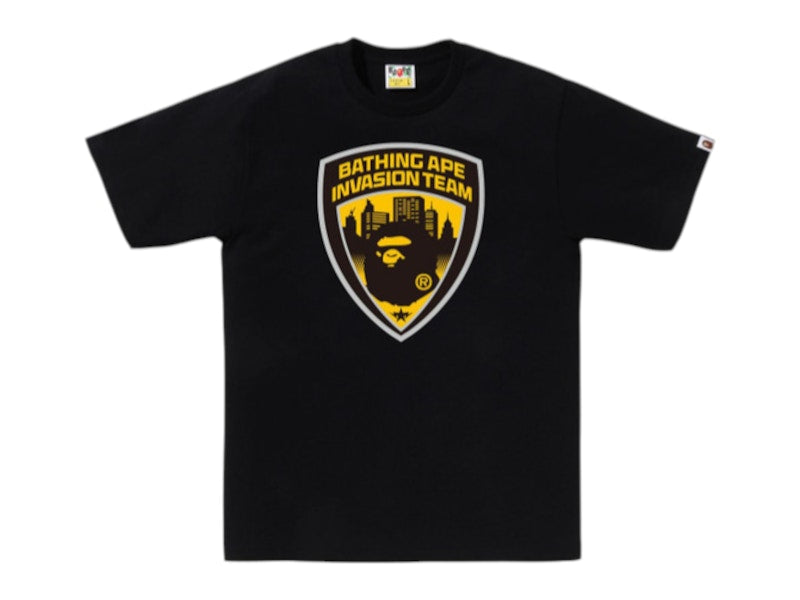 BAPE Security Emblem Tee Black