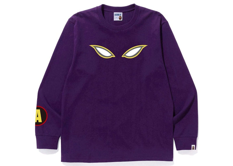 BAPE Shadow L/S Tee Purple