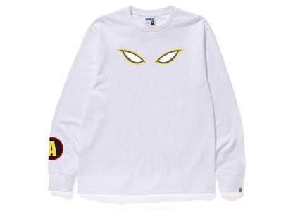 BAPE Shadow L/S Tee White