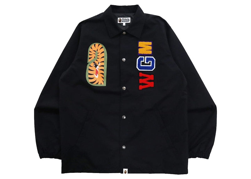 BAPE Shark Coach Jacket Black