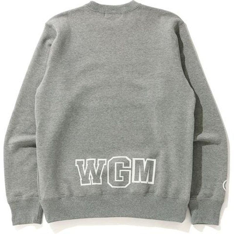 BAPE Shark Crewneck Gray