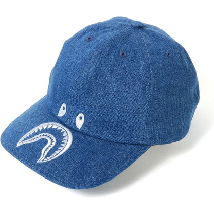 BAPE Shark Denim Panel Cap Light Indigo