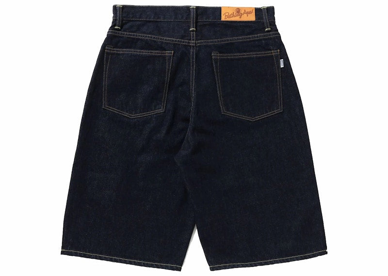 BAPE Shark Denim Shorts Indigo