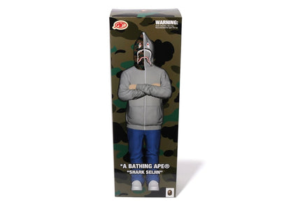 BAPE Shark Figure Grey/Camo
