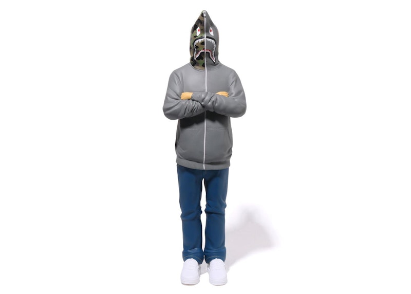 BAPE Shark Figure Grey/Camo