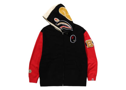 BAPE Shark Full Zip China Hoodie Black