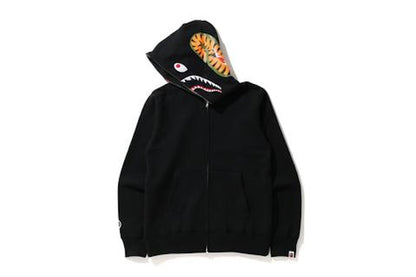 BAPE Shark Full Zip Hoodie (FW20) Black