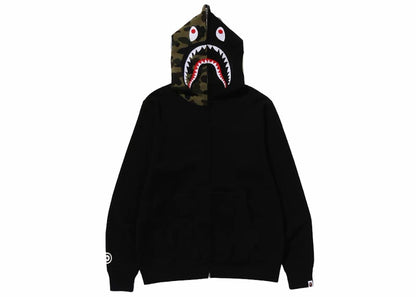 BAPE Shark Full-Zip Hoodie (FW23) Black