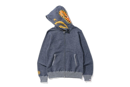 BAPE Shark Full Zip Hoodie (SS20) Navy
