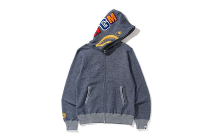 BAPE Shark Full Zip Hoodie (SS20) Navy