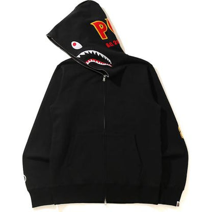 BAPE Shark Full Zip Hoodie (SS21) Black