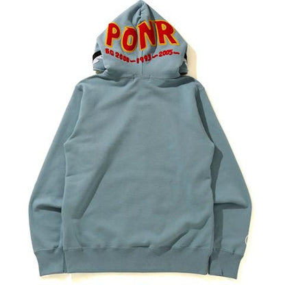 BAPE Shark Full Zip Hoodie (SS21) Gray