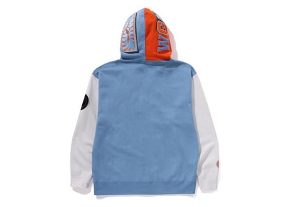 BAPE Shark Full Zip Indonesia Hoodie Blue