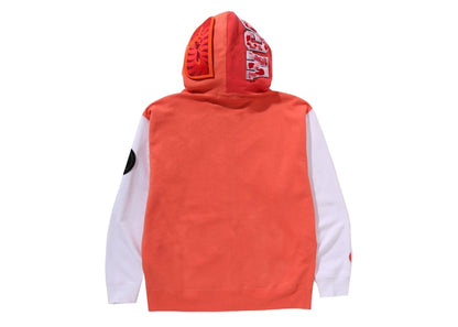 BAPE Shark Full Zip Korea Hoodie Orange