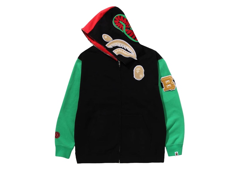 BAPE Shark Full Zip United Arab Emirates Hoodie Black