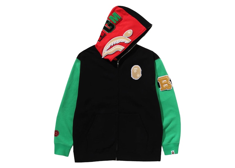 BAPE Shark Full Zip United Arab Emirates Hoodie Black