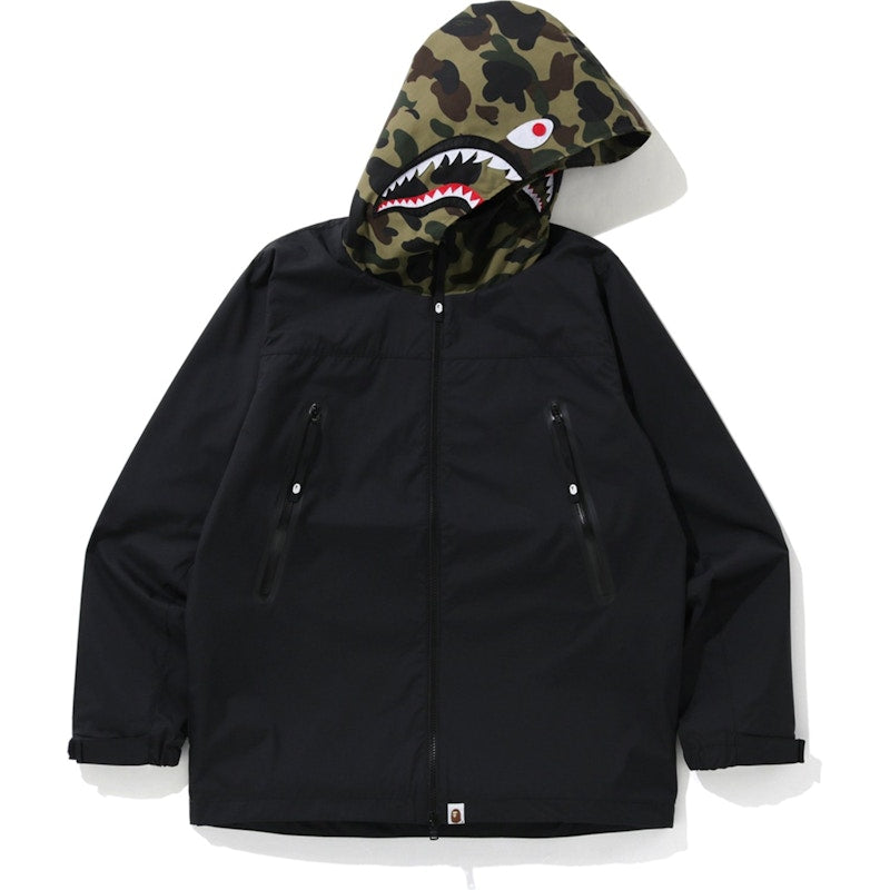 BAPE Shark Hoodie Jacket (FW19) Black