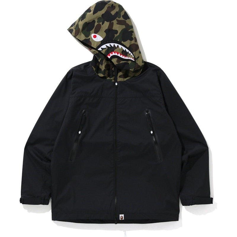 BAPE Shark Hoodie Jacket (FW19) Black