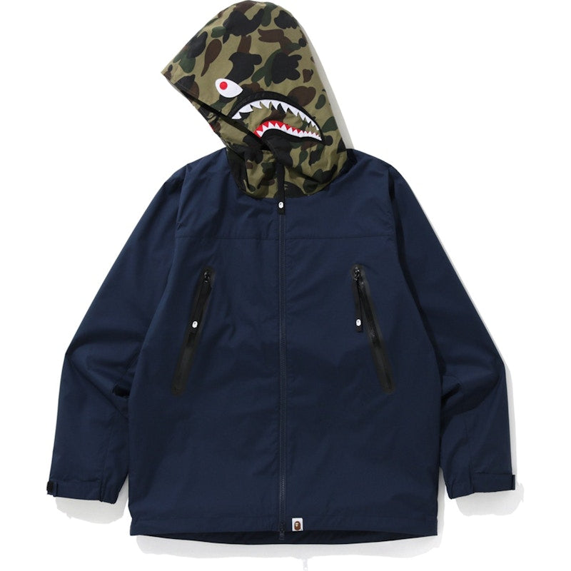 BAPE Shark Hoodie Jacket (FW19) Navy