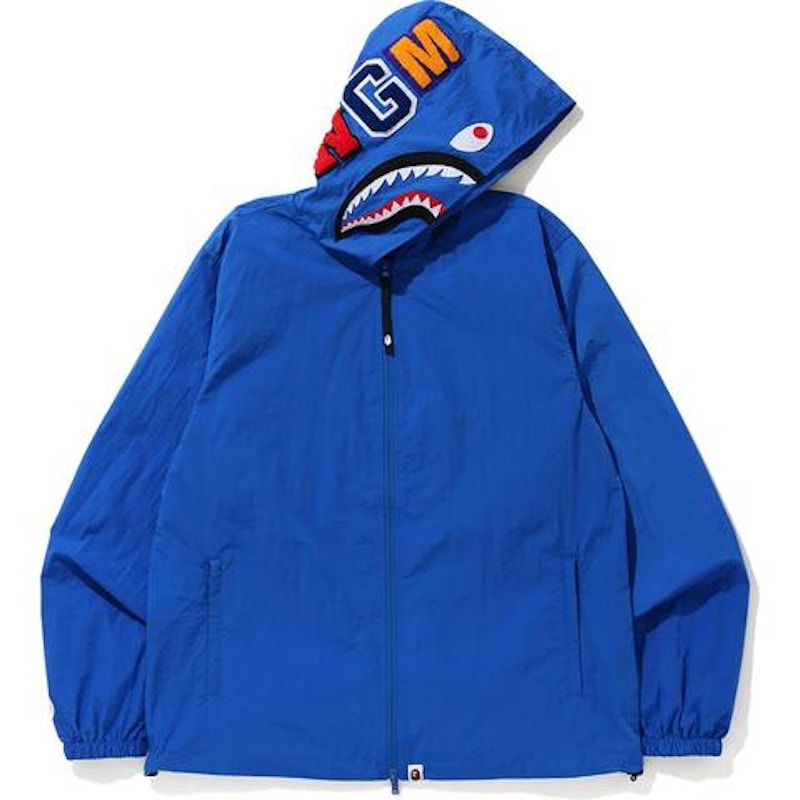 BAPE Shark Hoodie Jacket Navy
