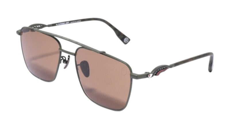 BAPE Shark II Sunglasses Green