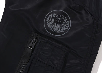 BAPE Shark Loose Fit MA-1 Jacket (SS23) Black