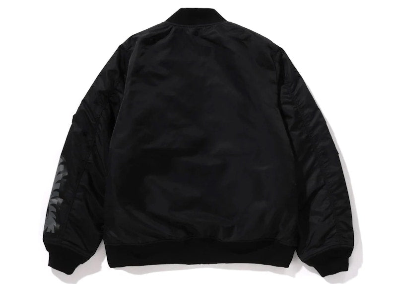 BAPE Shark MA-1 Jacket Black