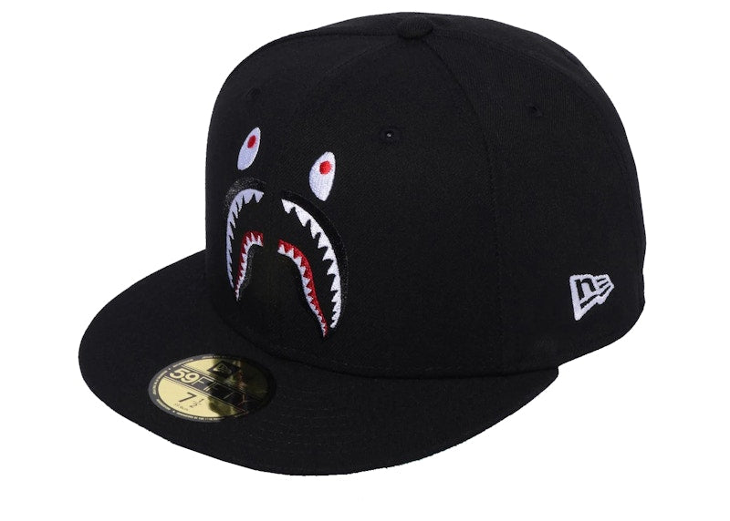 BAPE Shark New Era 59Fifty Cap Black