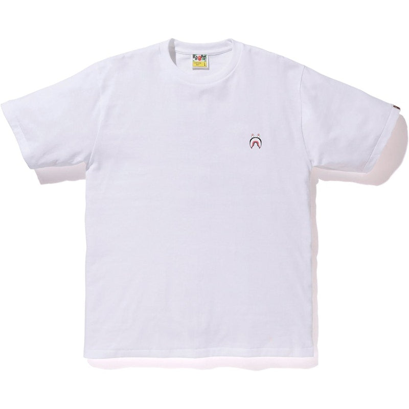 BAPE Shark One Point PONR Tee White