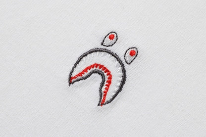 BAPE Shark One Point Tee White