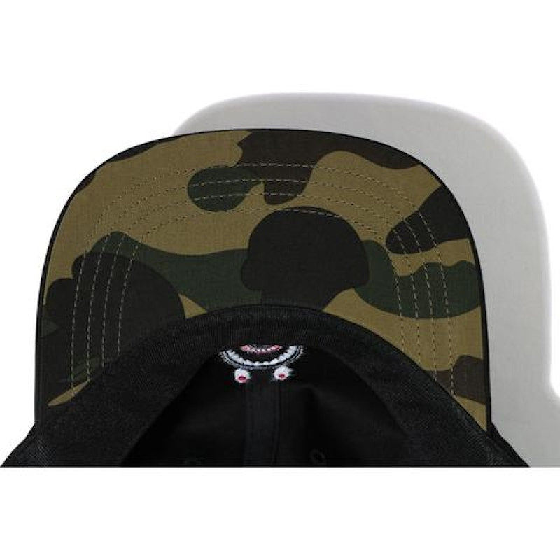 BAPE Shark Panel Cap Black/Green