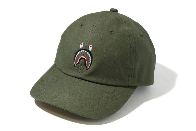 BAPE Shark Panel Cap Olivedrab/Green
