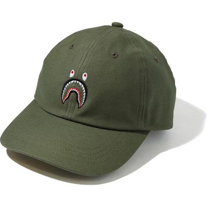 BAPE Shark Panel Cap Olivedrab/Yellow