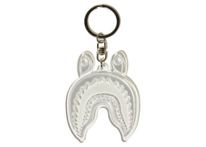 BAPE Shark Reflective Keychain White