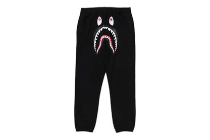 BAPE Shark Regular Fit Sweat Pants Black
