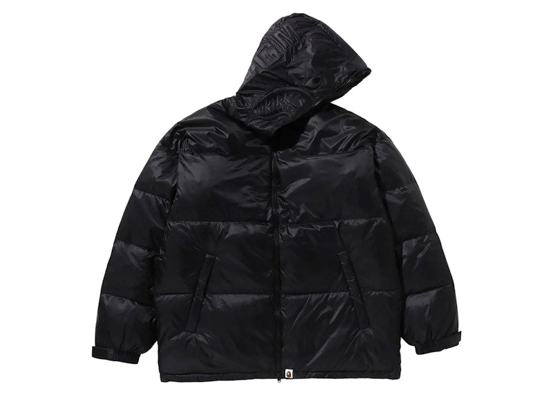 BAPE Shark Relaxed Fit Down Jacket Black