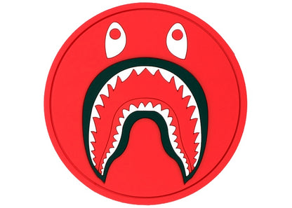 BAPE Shark Rubber Coaster Red