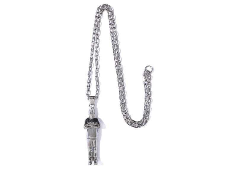 BAPE Shark Seijin Necklace Silver