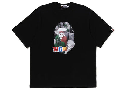 BAPE Shark Seijin Photo Print Relaxed Fit Tee Black