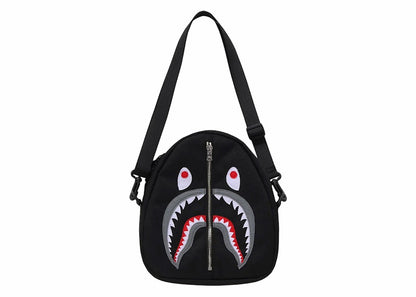 BAPE Shark Shoulder Bag Black