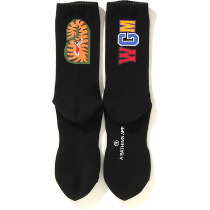 BAPE Shark Socks Black