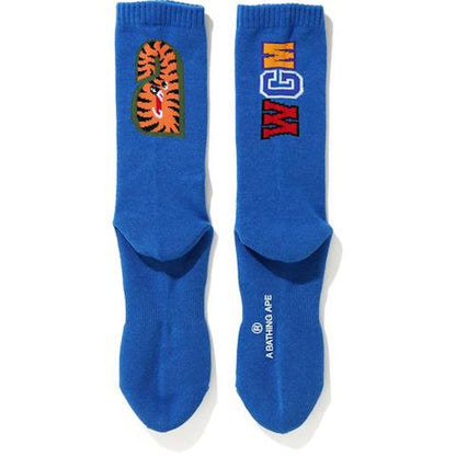 BAPE Shark Socks (FW20) Blue